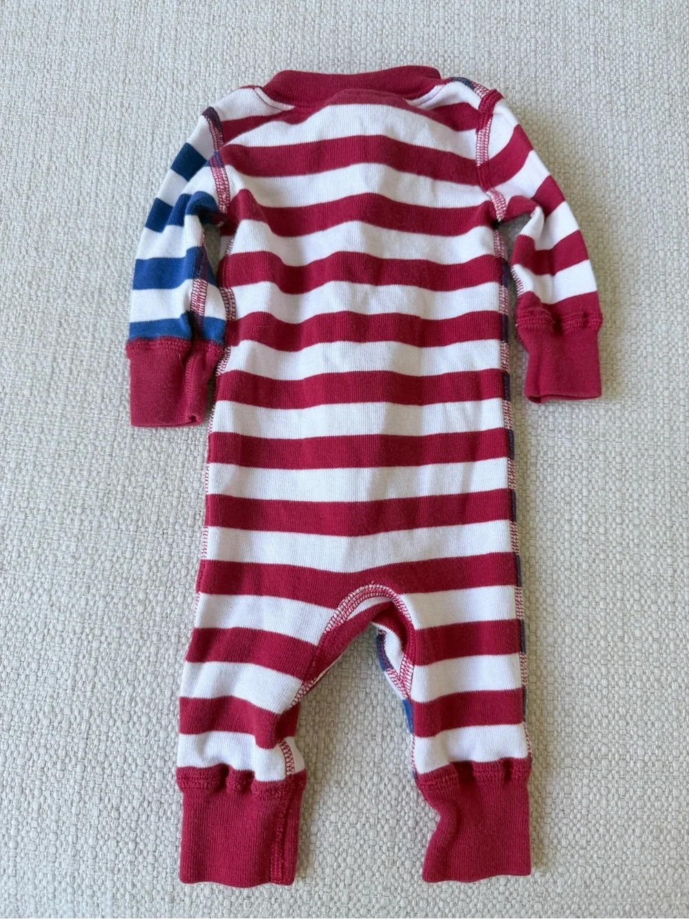 HANNA ANDERSSON Newborn Zip Up PJ’s in 100% Organic Cotton